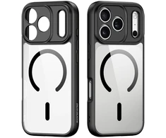 Dėklas DUX DUCIS case AIMO MAG compatible with MagSafe for iPhone 17 Pro Max / 18 Pro Max juodas