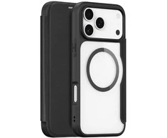 Dux Ducis Skin X Pro dėklas skirtas Apple iPhone 17 Pro with Wallet, MagSafe Compatible – juodos spalvos