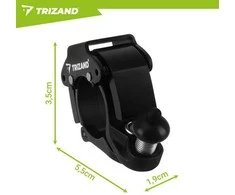 Mechanical bicycle bell 7.5x4.5x2cm Trizand