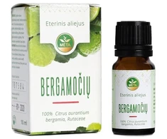 Eterinis bergamočių aliejus MĖTA, 10 ml