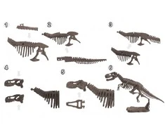 Jokomisiada Edukacinis rinkinys ugnikalnis + dinozaurų kasinėjimai mažas archeologas ZA4726