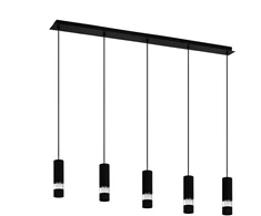Lubinis šviestuvas Šviestuvas Eglo Bernabeta 39706, 5×5 W, GU10 116,5×9.5×150