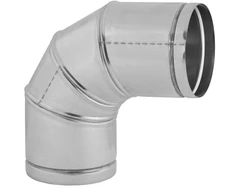 Alkūnė DARCO KNS/90 D125 karšto oro skirstymo sistemai