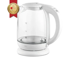 Virdulys ELDOM C420 KETTY GLASS CORDLESS KETTLE 1.7 L 2200 W