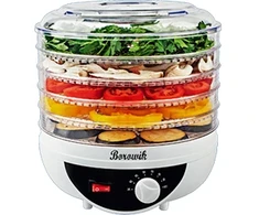 ELDOM SG520 FOOD DEHYDRATOR 400 W Juodas