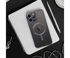 Oem Originalus „iPhone 15 PRO“ dėklas, suderinamas su „MagSafe“ ir juodas