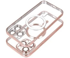 OEM dėklas, skirtas „iPhone 16 PRO“ su „Electro Mag“ dangteliu, suderinamas su „MagSafe Ruda“