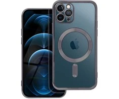 OEM dėklas, skirtas iPhone 11 PRO, Electro Mag dėklas, suderinamas su MagSafe juodas