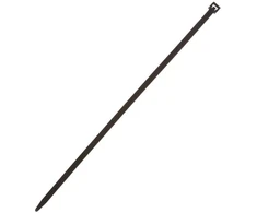 Tvirtinimo dirželis Elematic, 7,5 x 365 mm, juodas