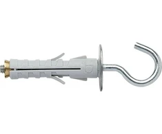 Elematic Nailoninis kaištis su kabliu 9x40 (100-1200)