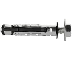 Elematic Inkarinis varžtas su metaliniu kaiščiu M6 x 65 mm, 16 vnt.
