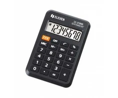 ELEVEN pocket skaičiuotuvas LC-210NR juodas