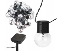 Elight Saules Virtenes Spuldžu Gaismas 3.5 m – 10 G40 Caurspīdīgas Spuldzes, Saules Enerģija, Caurspīdīgas