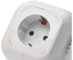 Emos EXTENSION 4SOCKETS Baltas 2XUSB-A 1.9M