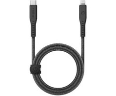 ENERGEA Flow USB-C į Lightning C94 MFI Kabelis 1.5m juodos spalvos 60W 3A PD Fast Charge