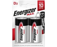 ENERGIZER BATTERY MAX D LR20, 2 pcs. ECO packaging