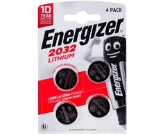 ENERGIZER BATTERY SPECIALIZED CR2032, 4 pieces, 3V, ECO