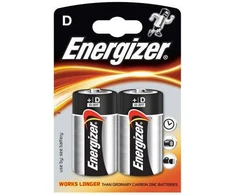 Batteries Energizer EN1300B2BASE. D. 1.5 V. 2 pcs