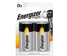 Batteries Energizer EN1300B2BASE. D. 1.5 V. 2 pcs