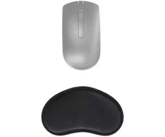 Oem Ergonomic wrist pad 130 x 78 x 25 mm juodas