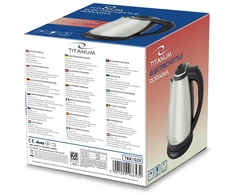 Esperanza Elektrinis Virdulys - Titanum TKK102X 1.8L 1800W Inox Sidabrinis