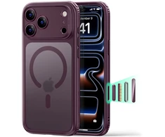 Dėklas ESR Classic Hybrid MagSafe case for iPhone 18 Pro Max / 17 Pro Max - dark cherry