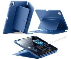 ESR Flip Hybrid Case for iPad Pro 11” 5 / 6 / 2024-2025 - Navy Mėlyna