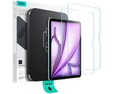 ESR UltraFit grūdinto stiklo 2 vnt. pakuotė, skirta iPad Air 11" (2024/2025/2026)