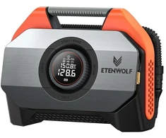 Etenwolf S6 Car Air Compressor, 11.03 bar, 19,200 mAh (oranžinis)