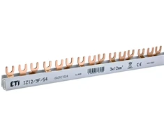 ETI BUSBAR 3 P IZ 12/3 F/54 1 M 12 MM²