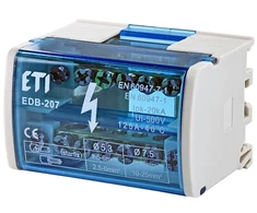 ETI Paskirstymo gnybtai EDB-207 2×7 125A
