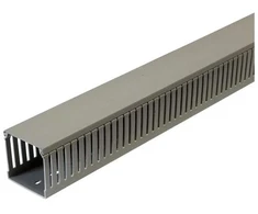 ETI installation trunking. 2000 x 25 x 25 mm. pilkas