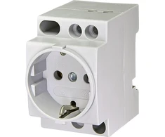 ETI SOCKET MOUNTED ON THE RAIL SUKO 2414