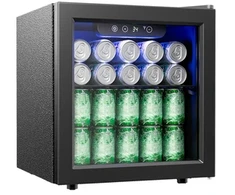 Šaldytuvas Euhomy BR001-55 37L beverage display cooler (juodas)
