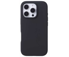 Dėklas Evelatus iPhone 14 Pro Max Premium Silikona Vāciņš Mīkstā Taustē Melns