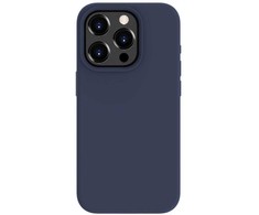 Dėklas Evelatus iPhone 14 Pro Max Premium Silikona Lieta Mīksta Tausta Tumši Zila