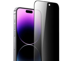 Evelatus iPhone 15 3D Pilna Aizsardzība Privātuma Corning Gorilla Glass Ekrāna Aizsargs Pret Statisko 10X Spēcīgāks
