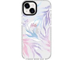 Dėklas Evelatus iPhone 15 hibrīdtais maciņš ar MagSafe PC + TPU ziedu dizains