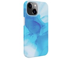 Dėklas Evelatus iPhone 15 Plus Premium Silikona Gadījums Ar Druku Dizainā Zils