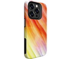 Dėklas Evelatus iPhone 15 Pro Armor Case TPU + PC Drukāts dizains Dzeltena-Oranža