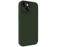 Dėklas Evelatus Premium Mīksta pieskāriena silikona aizmugures maks-apvalks priekš iPhone 15 Olīvju zaļa