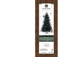 Everlands Dirbtinė Kalėdų eglutė Christmas Touch Juodas 210 cm