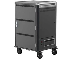 Ewent EW1701 portable device management cart/cabinet Portable device management cabinet Juodas, Pilkas