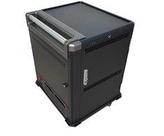Ewent EW1703 portable device management cart/cabinet Juodas, Pilkas