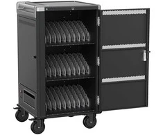 Ewent EW1700 portable device management cart/cabinet Juodas, Pilkas