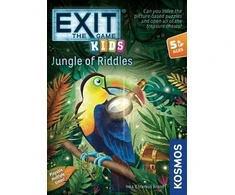 Exit ŽAIDIMAS STALO THE JUNGLE OF RIDDLES