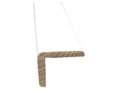 EXTERNAL CORNER 45X45X2700 PINE-FJ Baltas