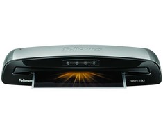 Fellowes Saturn 3i Cold/hot laminator 300 mm/min Juodas, Sidabrinis