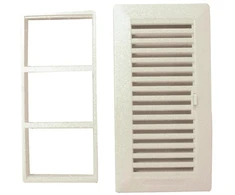 Fepre Ventiliacijos grotelės 140 x 270 mm, su žaliuzėmis