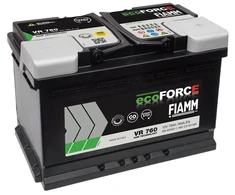 Akumuliatorius Fiamm Ecoforce, 70 Ah, 760 A, 12 V